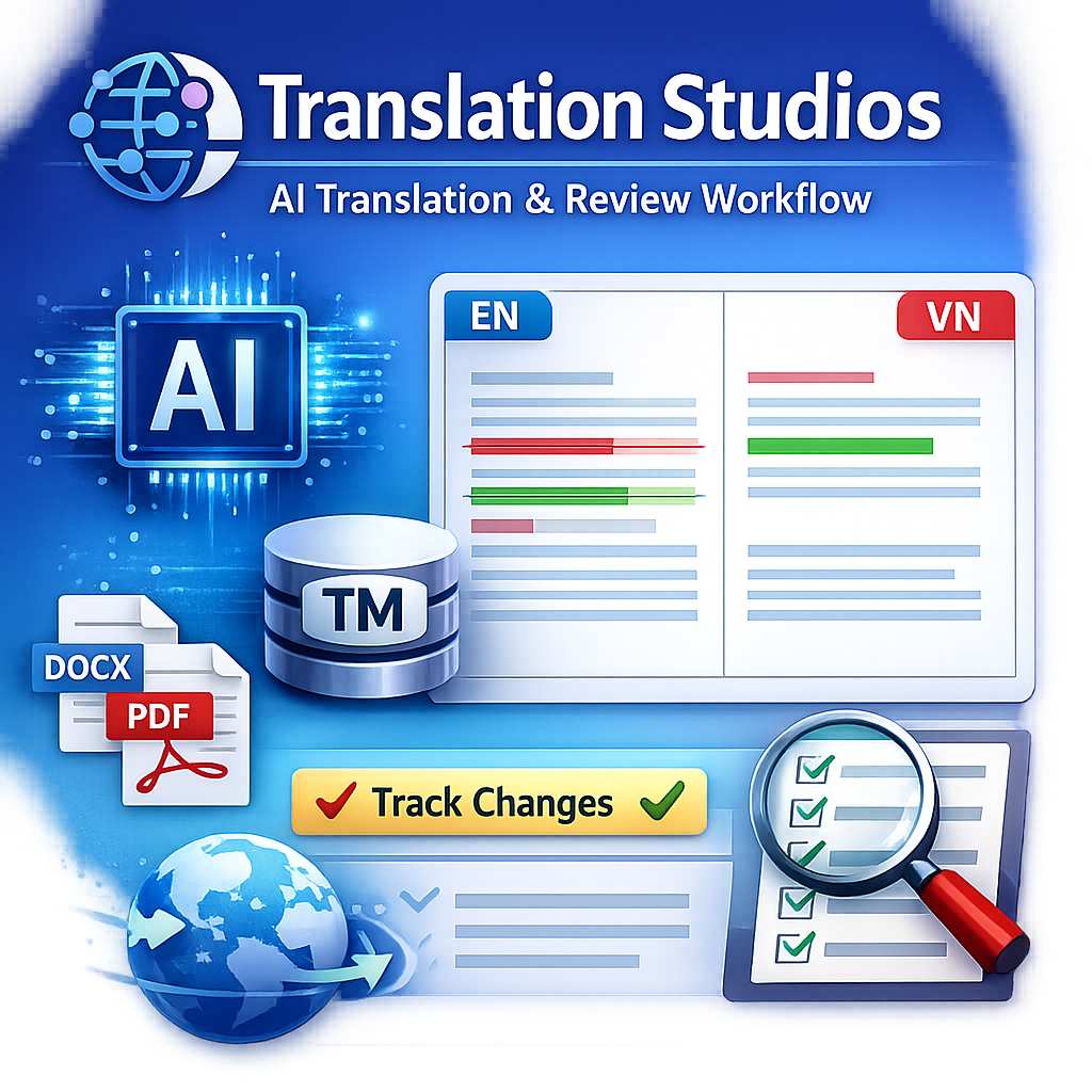 Translation Studios: Professional AI Translation Tool