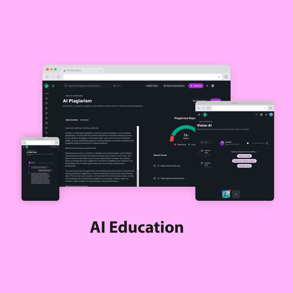 AI Education, The Virtual Assistant for Academic Excellence